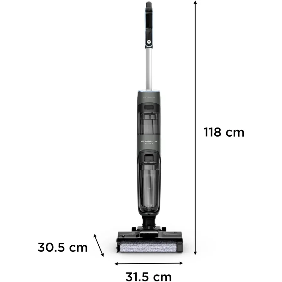 Dimensioni della Rowenta X-Clean 4: 118 cm di altezza